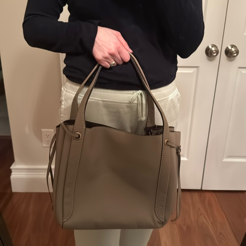 Coach Leather Shoulder Bag
